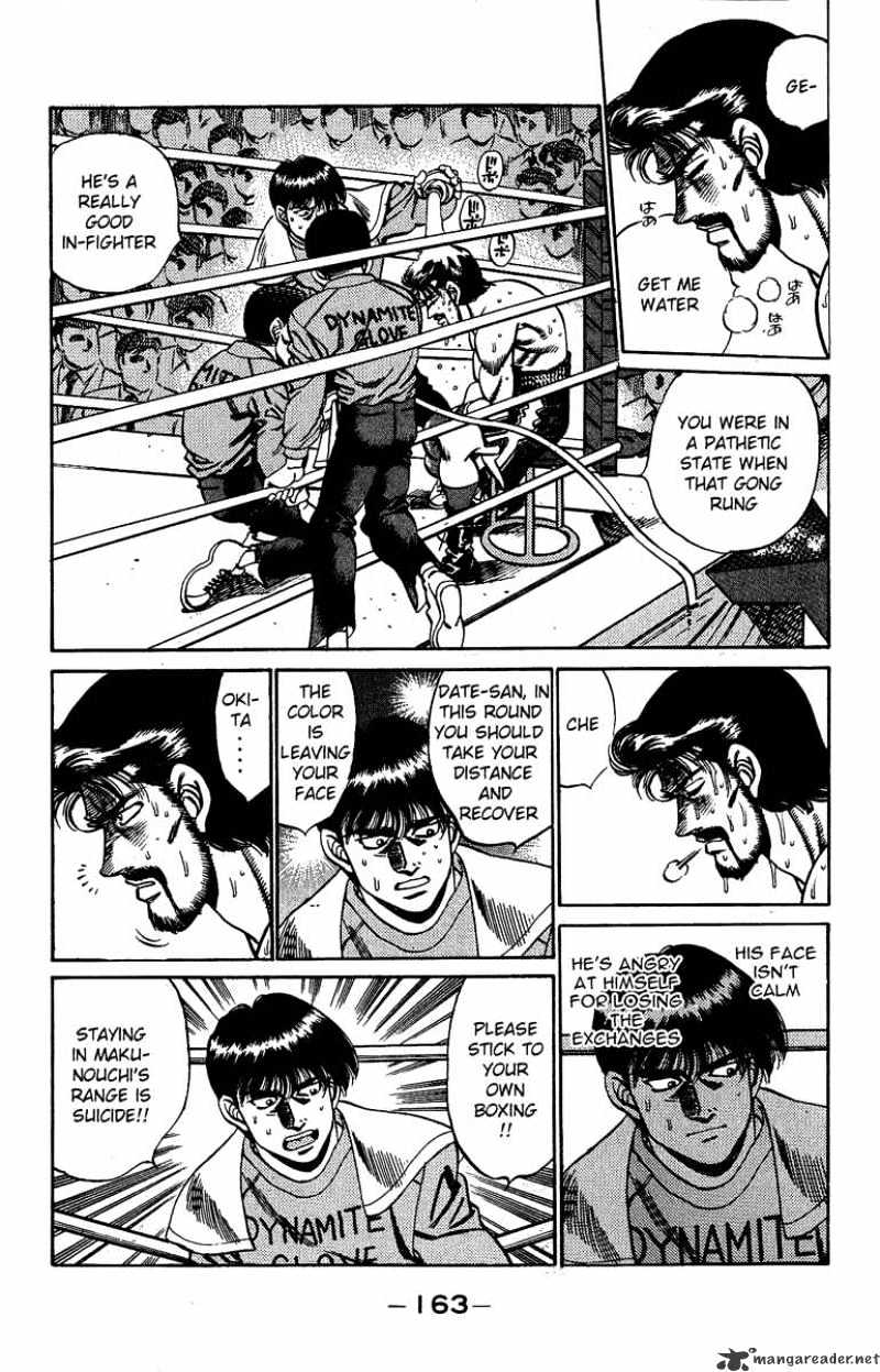 Hajime no Ippo: Fighting Spirit, Chapter 187 image 03